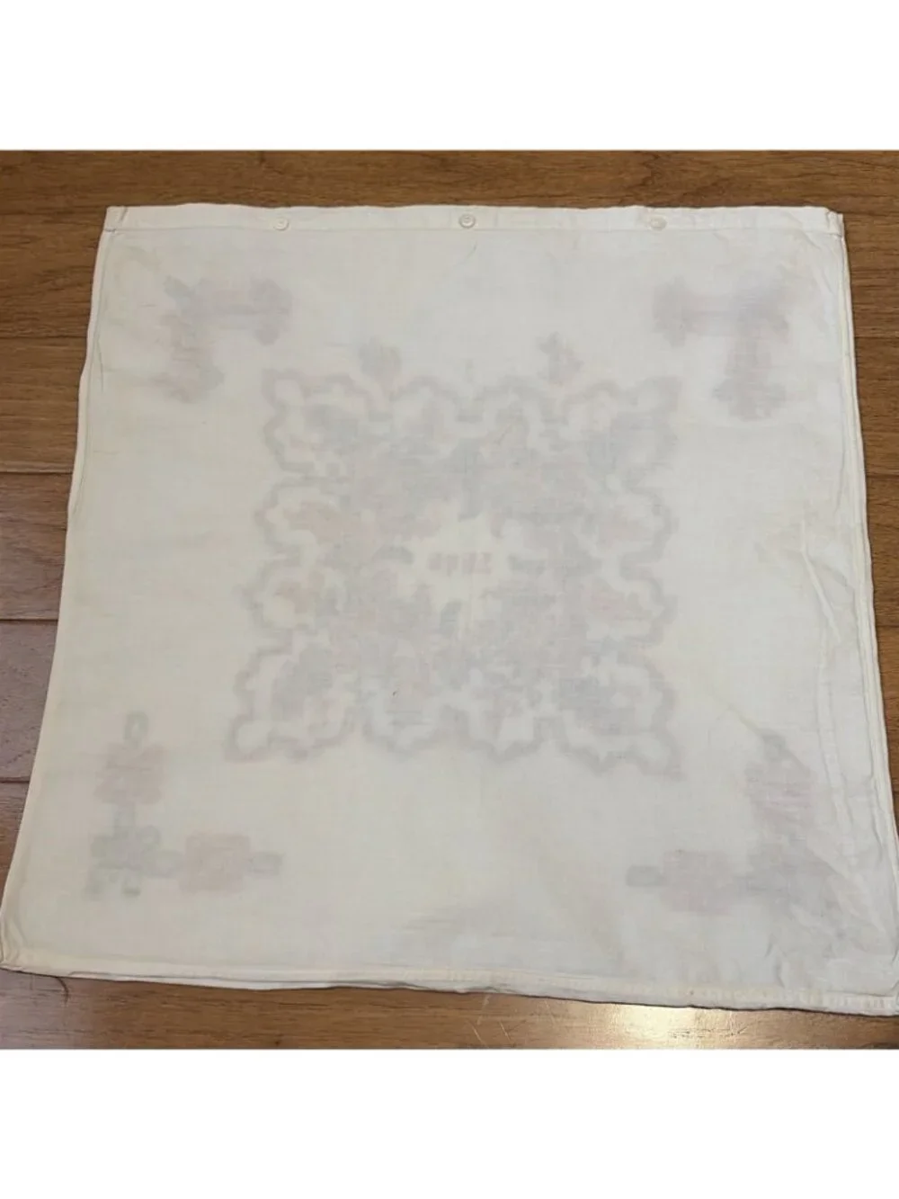 Antique Ukrainian Embroidered Pillow Covers Set Of 2 Folk Cottage Handmade 16X16